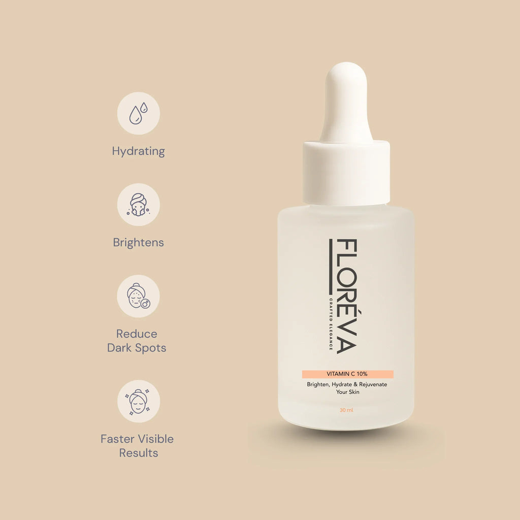 Floreva Vitamin C 10% + Ferulic Acid & E Serum