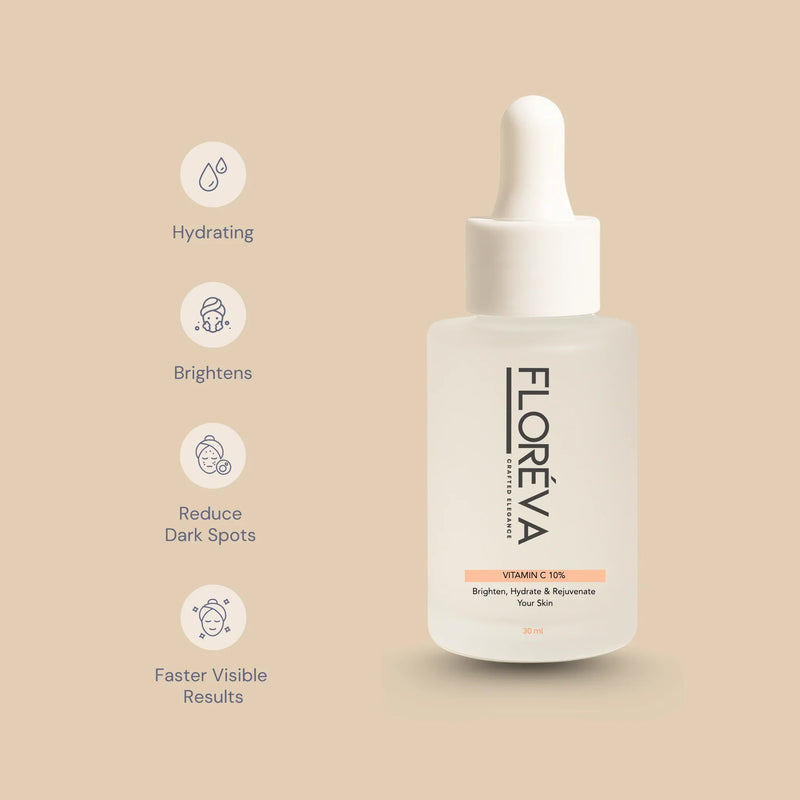 Floreva Vitamin C 10% + Ferulic Acid & E Serum