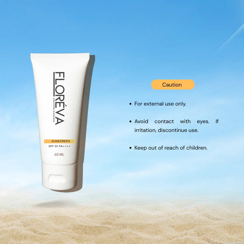 Floreva Broad-Spectrum Hybrid Sunscreen SPF 50+ PA++++