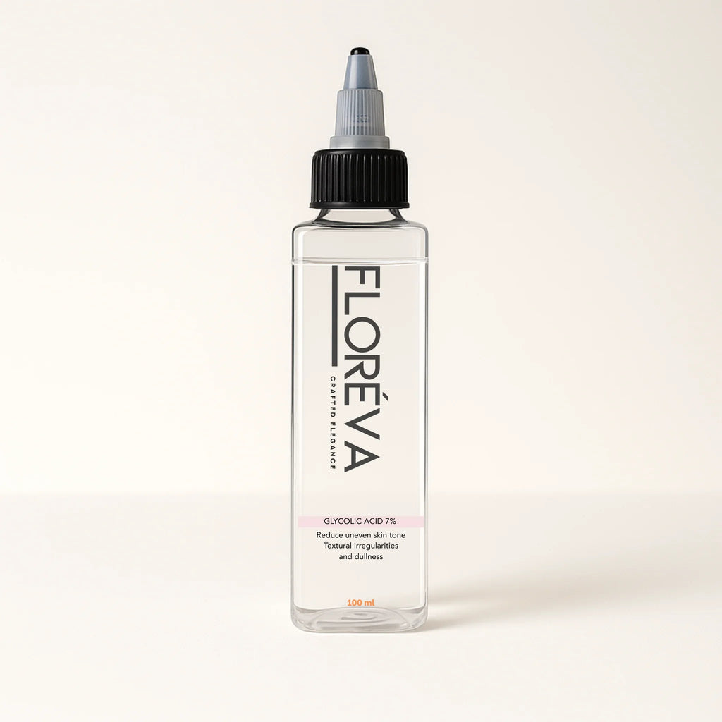 Floreva Glycolic Acid Treatment Serum: Professional Exfoliation