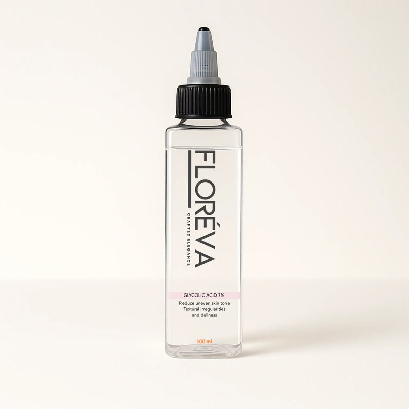 Floreva Glycolic Acid Treatment Serum: Professional Exfoliation