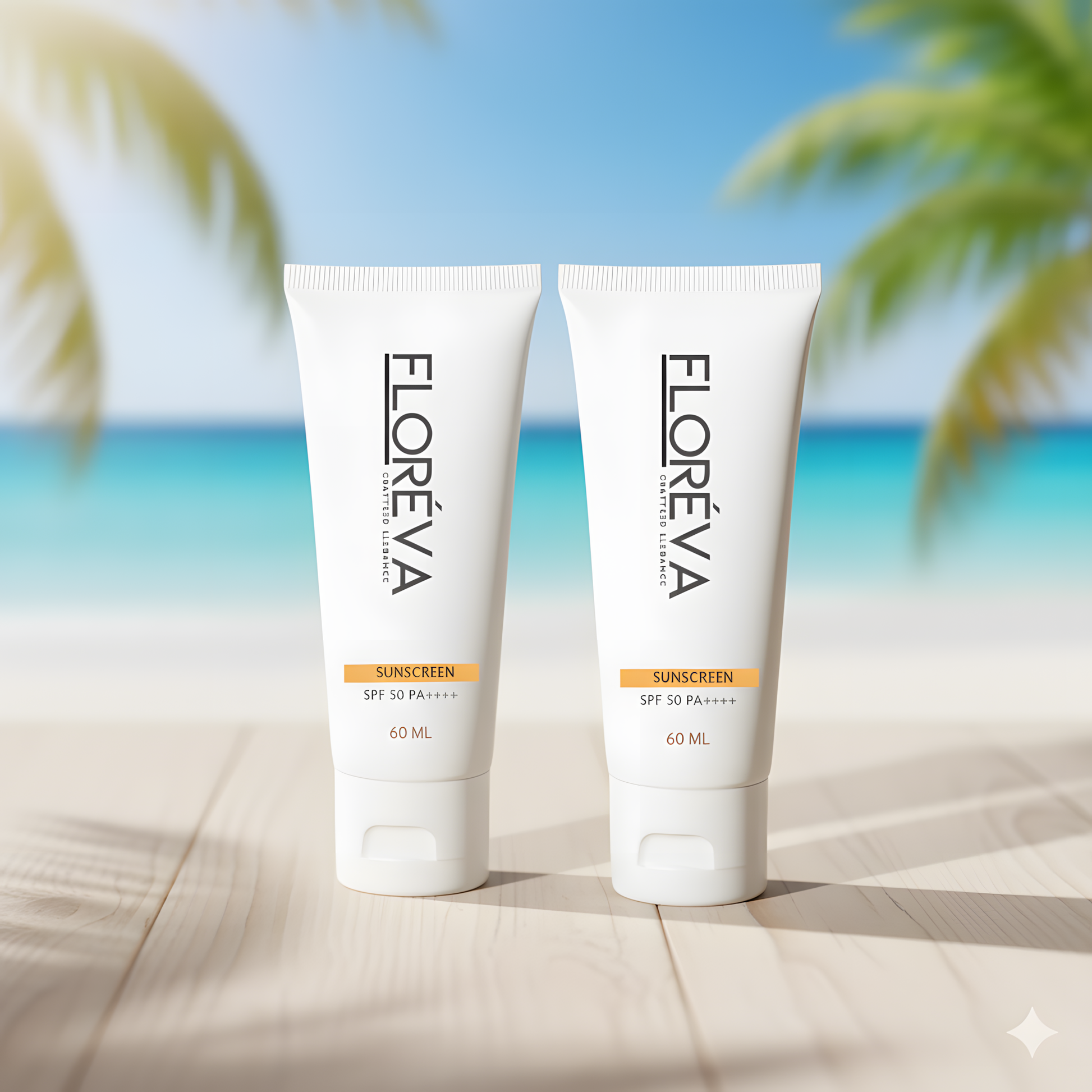 Floreva Broad-Spectrum Hybrid Sunscreen SPF 50+ PA++++