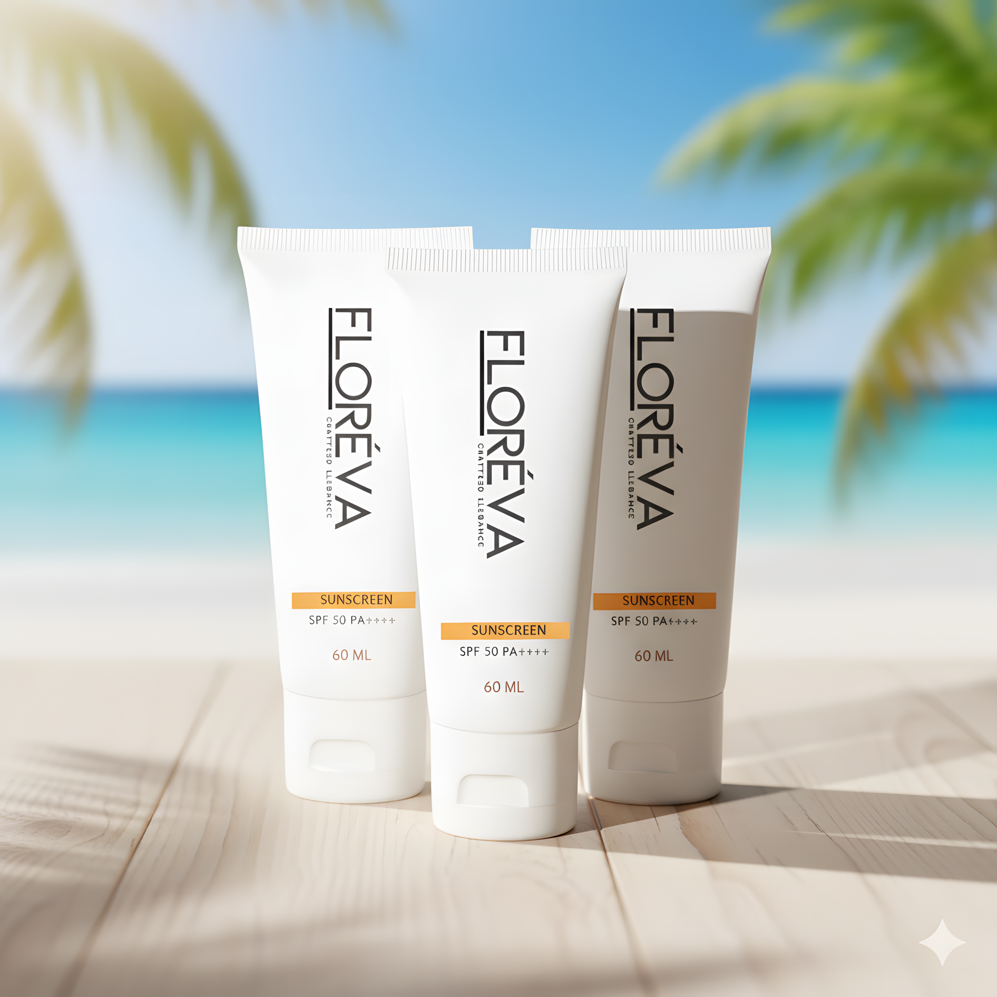 Floreva Broad-Spectrum Hybrid Sunscreen SPF 50+ PA++++