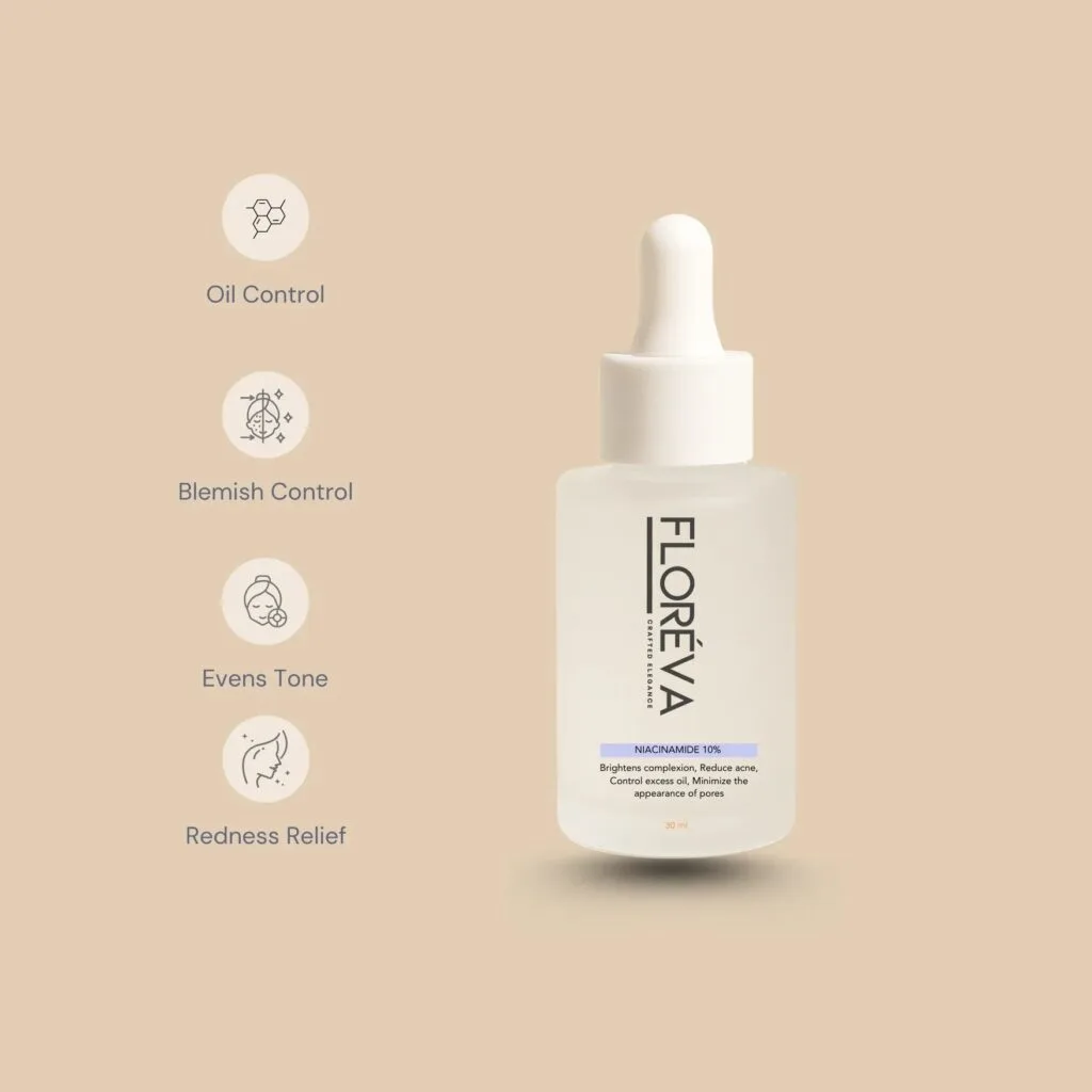 Floreva Niacinamide 10% + Zinc 1% Serum