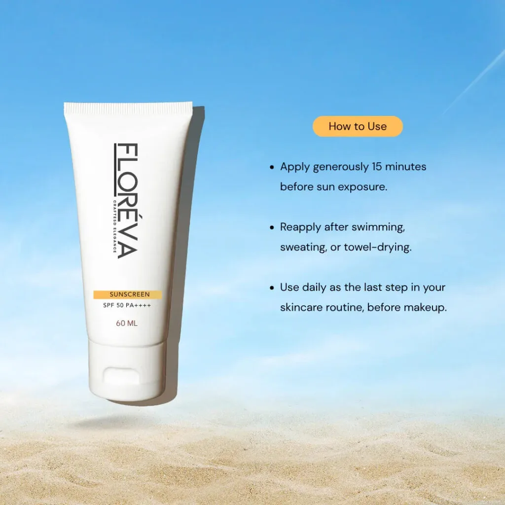 Floreva Hybrid Sunscreen SPF 50+ PA++++