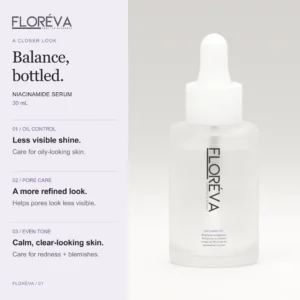 Niacinamide Serum: oil control, pore care, even tone.