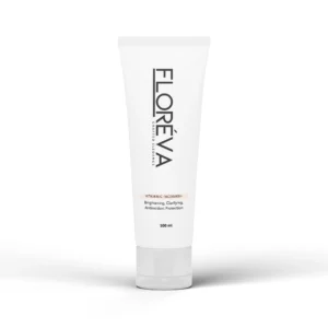 Floreva Vitamin C Facewash 100 mL, front view on white.